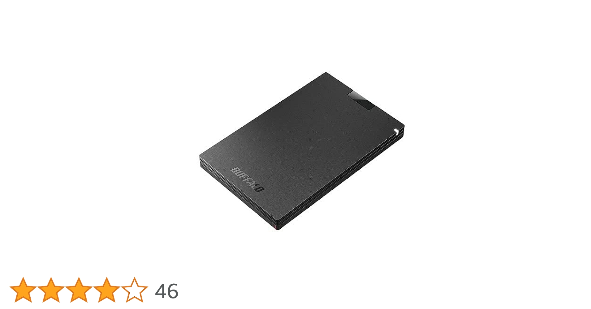 Buffalo - 【未使用・未開封】BUFFALO 外付けSSD SSD-PG1.0U3-BC Amazon | BUFFALO バッファロー 外付けSSD ブラック 1.0TB SSD