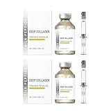 Intensives Lifting-Ampulle mit Seidenpeptiden und Kollagen – Koreanisches Anti-Aging-Gesichtsserum für straffende, festigende und intensiv feuchtigkeitsspendende, aufhellende Hautbehandlung (2)