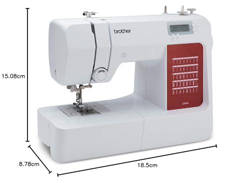 Brother CS10s Sewing Machine, Yellow - 7