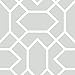 RoomMates Gray Modern Geometric Peel and Stick Wallpaper