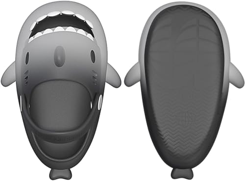 Image of KVbabby Kids Shark Slides Boys Girls Cloud Sandals | Cloud Sandals,Open Toe,Beach Pool Water Shoes,Slip-on,Lightweight,Non-Slip,Soft,Flexible,EVA Slippers