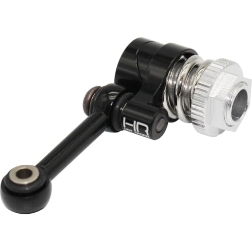Dirección de aluminio HD Hot Racing TRF48SH25 y brazo servo 25t para actualizar coche radiocontrol 1