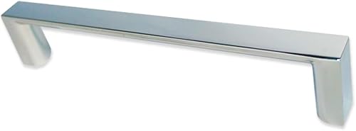 Miniatura 6 de FERROFASIL Paquete de 10 manijas de gabinete cromadas de 5 pulgadas para mejoras del hogar, accesorios de cocina, tiradores de cajón, aparador,