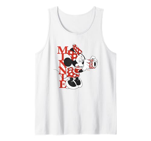 Débardeur Minnie Mouse vintage Disney en coton pour look rétro