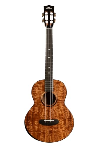 Kala Brand Music Co., 4-String Ukulele, Right, Acacia, Baritone (KA-CT-SA-BG_W/Bag) - Image 2