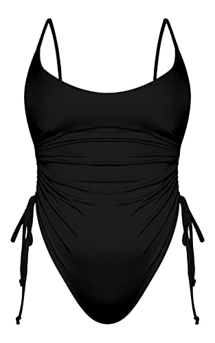 Women's Sexy One Piece Bathing Suit Tummy Control Swimsuit