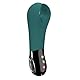 FUN FACTORY Penis-Vibrator MANTA (Türkis) – Leises & flexibles Männer-Sexspielzeug, Masturbator, Sextoy für Paare - 100% medizinisches Silikon mit LOOP Griff, 18 cm (Länge), 3 cm (Ø)