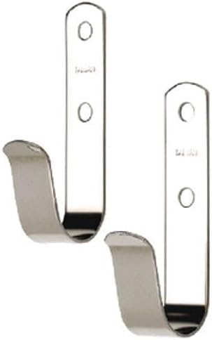 5071011 Pack of 2 Polished Boat Hook and Fishing Net Holders for Boats 50-71011