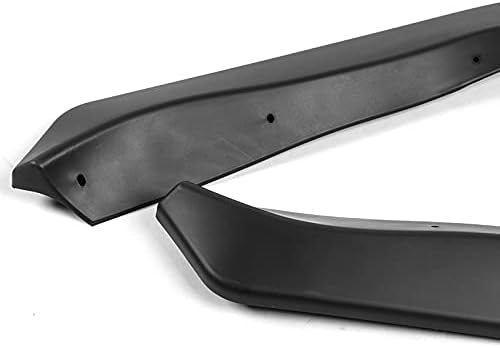 3PCS Front Bumper Lip Kit fit for compatible with 2003-2005 Nissan 350Z Z33, CT-Style Splitter Trim Protection Spoiler, Air-Dam-Chin-Diffuser (Unpainted Matt Black)