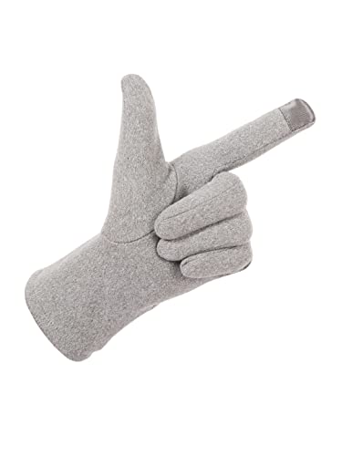 Image of FabSeasons Slim warm Winter Gloves For Women, with velvet lining inside for cold weather, Touchscreen enabled index finger, also ensures a Smooth Driving /Riding Experience