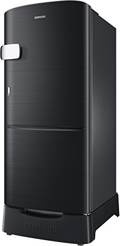 Image of Samsung 192 L 5 Star ( 2019 ) Direct Cool Single Door Refrigerator(RR20M1Z2XBS /HL, Black, Inverter Compressor)