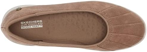 Skechers Women's GO Dreamy Ballet Flat, Brown, 9 | Image 1