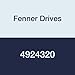Fenner Drives 4924320 A/13 V-Belt, Section Size A, V-Ribbed, 1/2" Top Width, 100
