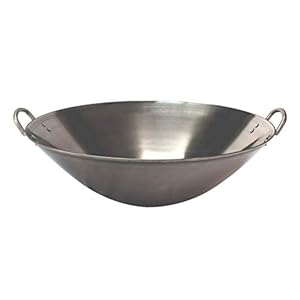 SPT SL-PA450EA: 18″ Stainless Steel Wok (Induction Ready)