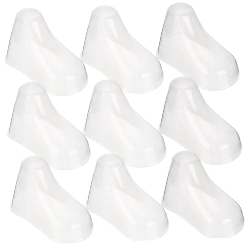 COLLBATH Infant First Walking Shoes Display Support 20pcs Plastic Toddler Socks Shoes Display Stands