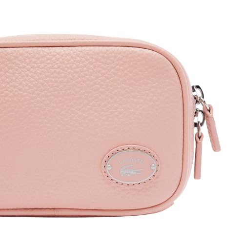 Lacoste Top Grain Leather Halfmoon Crossbody Bag4