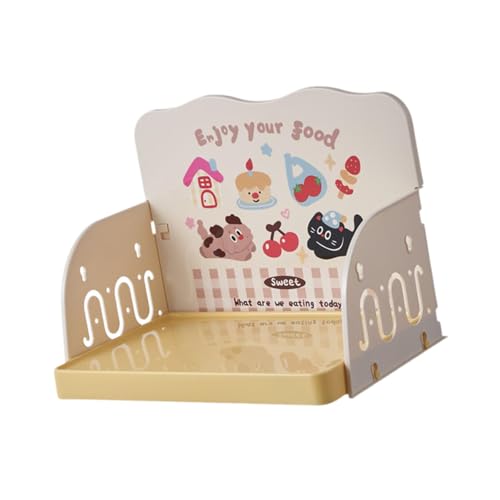 Milageto Comedero Elevado para Gatos Ajustable, Bebedero Antideslizante para Perros, Mesa de Comedor para Gatitos, comedero para Gatos de Interior.