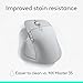 Logitech MX Master 4, Ergonomic Wireless Mouse with Advanced Performance Haptic Feedback, Ultra-Fast Scrolling, USB-C Charging, Bluetooth, Windows, MacOS - Pale Gray