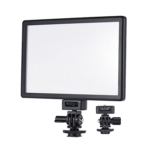 VILTROX ビデオライト 8インチ円形 VL-300T 超薄型 撮影用ライト輝度と色温度調整可 3300K?5600K CRI95+ 定常光ライト 一眼レフカメラ/DVカメラ/ Amazon | VILTROX ビデオライト 8インチ円形 VL-300T 超薄型