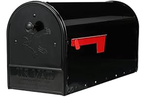 Gibraltar Mailboxes OM160BEC Outback Double Door Double Ended Mailbox, Large Capacity