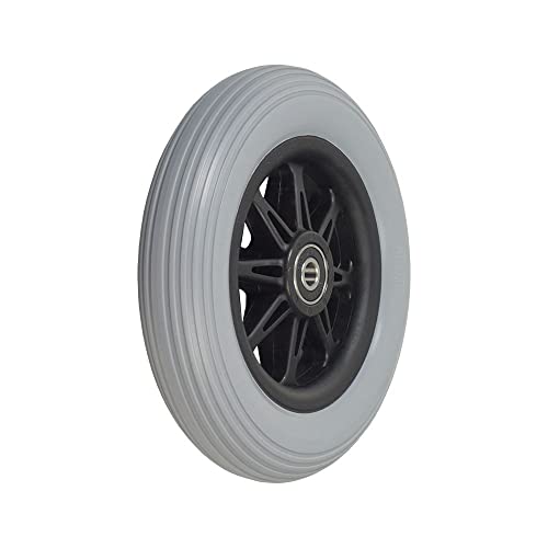 AlveyTech Conjunto de rueda delantera antipunta de 6 pulgadas para sillas Jazzy, Jet, y Quantum Power Cover
