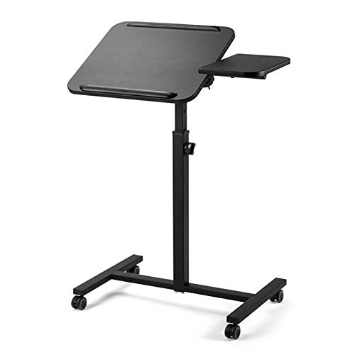 WJFTODAY Höhenverstellbarer Mobiler Laptop-Überbetttisch