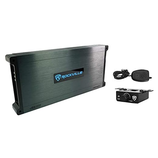 Rockville DBM65 6-Channel 2600w Peak/660w RMS CEA Rated Marine/Boat Amplifier