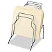 Step File, Eight Sections, Wire, 10 1/8 x 12 1/8 x 11 7/8, Black, Total 4 EA, Sold as 1 Carton