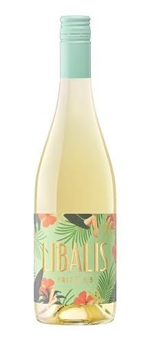 Libalis Frizz - Vino blanco fresco, afrutado y burbujeante - 1 botella de 75cl