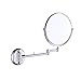 Produktbild DONGYUER Beauty Mirror Wandhalterung Bathroom Metall Makeup Spiegel Fold Bad Teleskop-Spiegel Doppelseitige Vergrößerung Dressing Rundspiegel,Silver,6inch