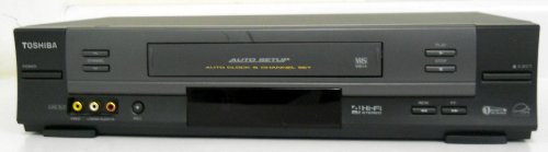 Toshiba Hi-Fi W614 VHS VCR Player 4 Head Stereo