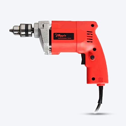 Image of Hillgrove HGCM522M3 With All Purpose 10mm Drill Machine for Making Holes in Metal /Wood /Concrete Pistol Grip Drill