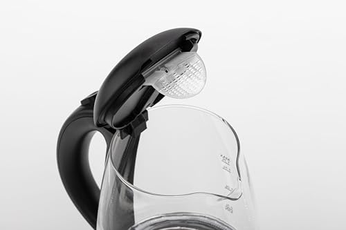 Hervidor de vidrio negro con apagado automático miniatura 5