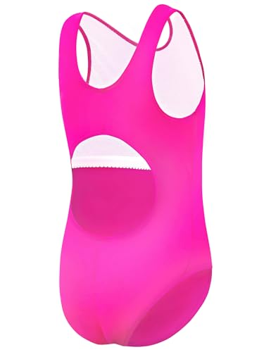Image of Girls Swimsuits One-Piece Bathing Suits Multicolor Kids Back Cutout Summer Beach Swimwear for Water Sport