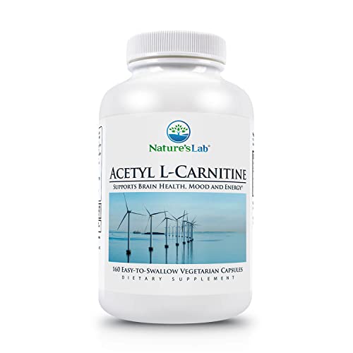 Nature's Lab Acetyl L-Carnitine 2,000mg - 160 Capsules