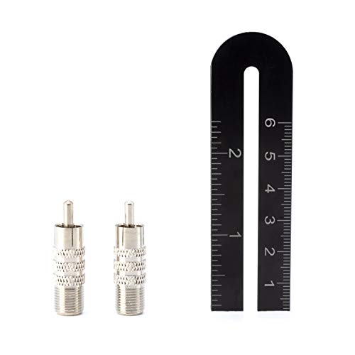 The Cimple Co CMP-CONN-RCAM_F81F-4P Rf (F81) And Rca Coaxial Adapter thumb #7
