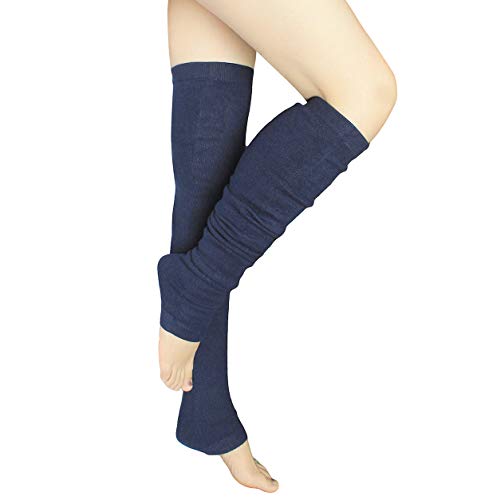 Share Maison Women's Cashmere Wool Winter Warm Knitted Over Knee High Boots Long Socks Stockings Leg Warmers2