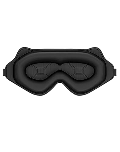 アイマスク 睡眠用 安眠 快眠 グッズ 3D 立体 軽量 目隠し快適 睡眠改善 通気性 圧迫感なし 眼罩 遮光 天然シルク製 超軽量 洗濯可能 自由調整可能 男女兼用 (アジャスター)-黒
