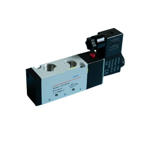 Vanne Pneumatique Électromagnétique pour commande de vérin double effet 12V - 4