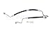 Sunsong 3404204 Power Steering Pressure Line Hose Assembly