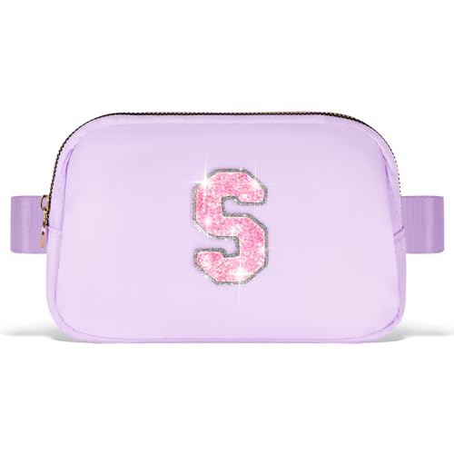 Image of Uygafly Gift for Teen Girls Kids Daughter Her - Birthday Gifts for 3 4 5 6 7 8 9 10 11 12 13 Year Old Girls,Fanny Pack Crossbody Bag Purse Belt Bag Cute Trendy Stuff | Lavender,S