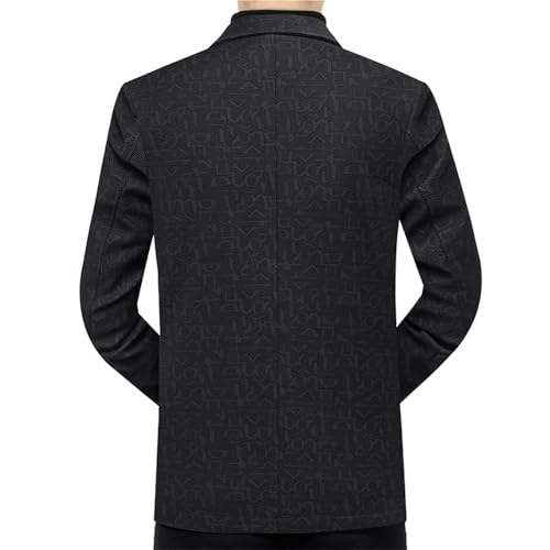 Men's Spring Autumn Black Slim Fit Casual Blazers Classic Formal Wedding Suit Jacket Wedding Evening Suits3