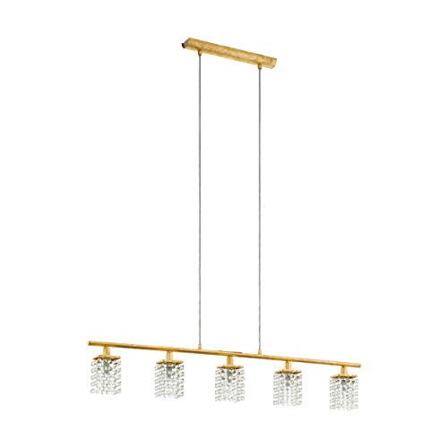 Preisvergleich Produktbild EGLO PYTON GOLD Hängeleuchte, Stahl, 3 W, goldfarben
