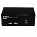 Produktbild StarTech.com SV231DPDDUA 2 Port Dual DisplayPort USB KVM Switch mit Audio & USB 2.0 Hub