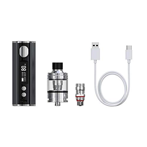 Kit iStick T80 + Melo 4 D25 Eleaf silver sans nicotine sans tabac :  Amazon.fr: High-Tech