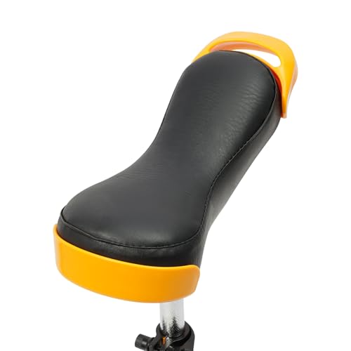 Image of DYNAMI Unicycle with Excellent Steel Frame,Leakproof Tire,Adjustable Height,Curved PU Seat,Mute Bearing,Anti-Slip Designs,for Outdoor Sports Fitness Exercise