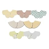 Konny Baby Bibs, 360 ​​° Rotate Super Absorbent Quick-Dry, 3/5/7-Pack, Teething Drooling Boys Girls Baby Essentials