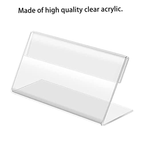 Porte-affiche mini en acrylique pour événements de table et buffets de réception - 6