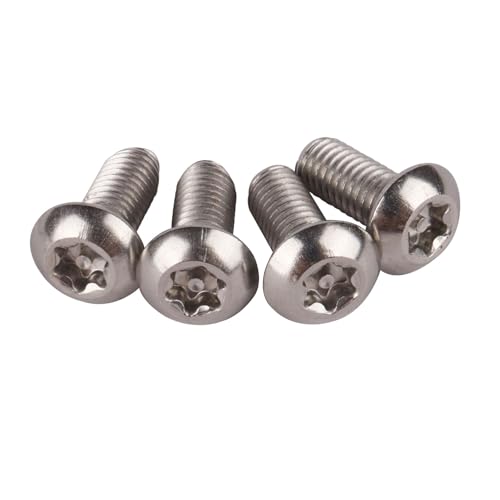 Image of 12PCS 304 Stainless Steel Bolts Torx with Column M5x10 12mm Bicycle Disc Brake Cycle Rotor Water Bottle Cage Screws (M5x12mm)