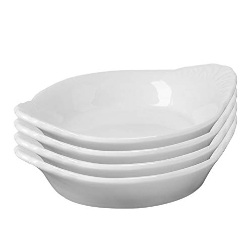 Westmark Cuencos de cerámica, En forma de gota, Pequeños, Dimensiones: 8,5 x 7 x 2 cm, Cerámica, Tapas + Friends, Blanco, 6975224D